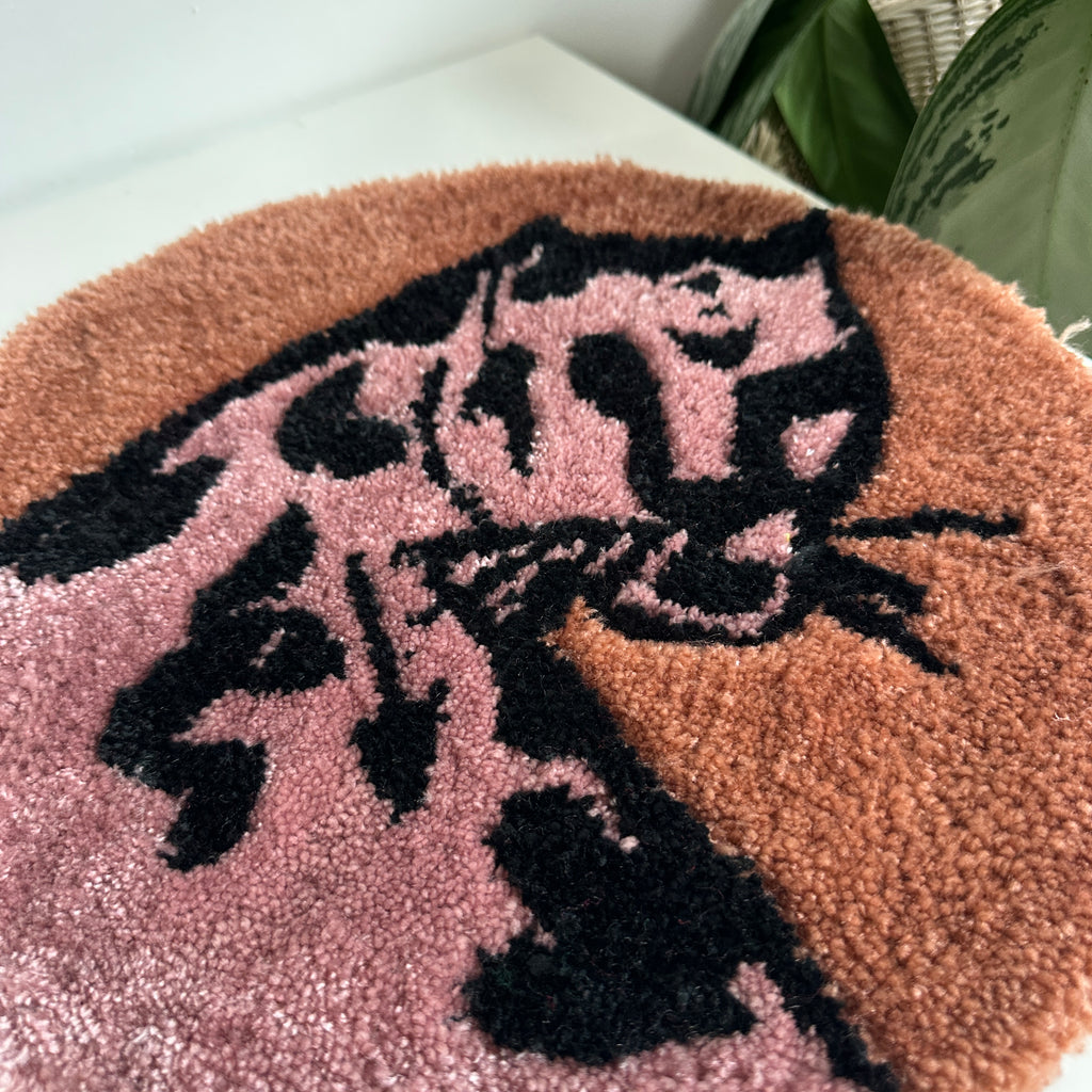 TUFTING MÉDAILLON SAUVAGE