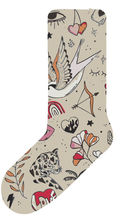 CHAUSSETTES ALL OVER