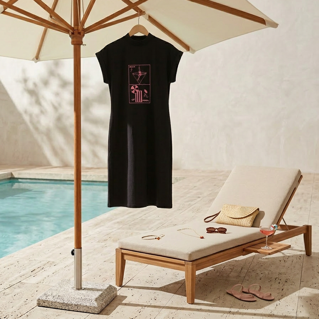 ROBE ROSÉ PISCINE