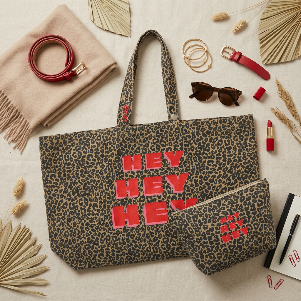 SAC OVERSIZE LEOPARD