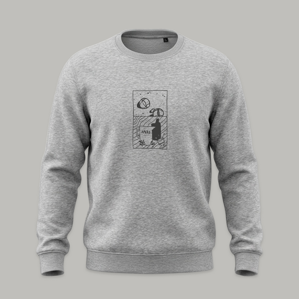 PULL PÉTANQUE GRIS