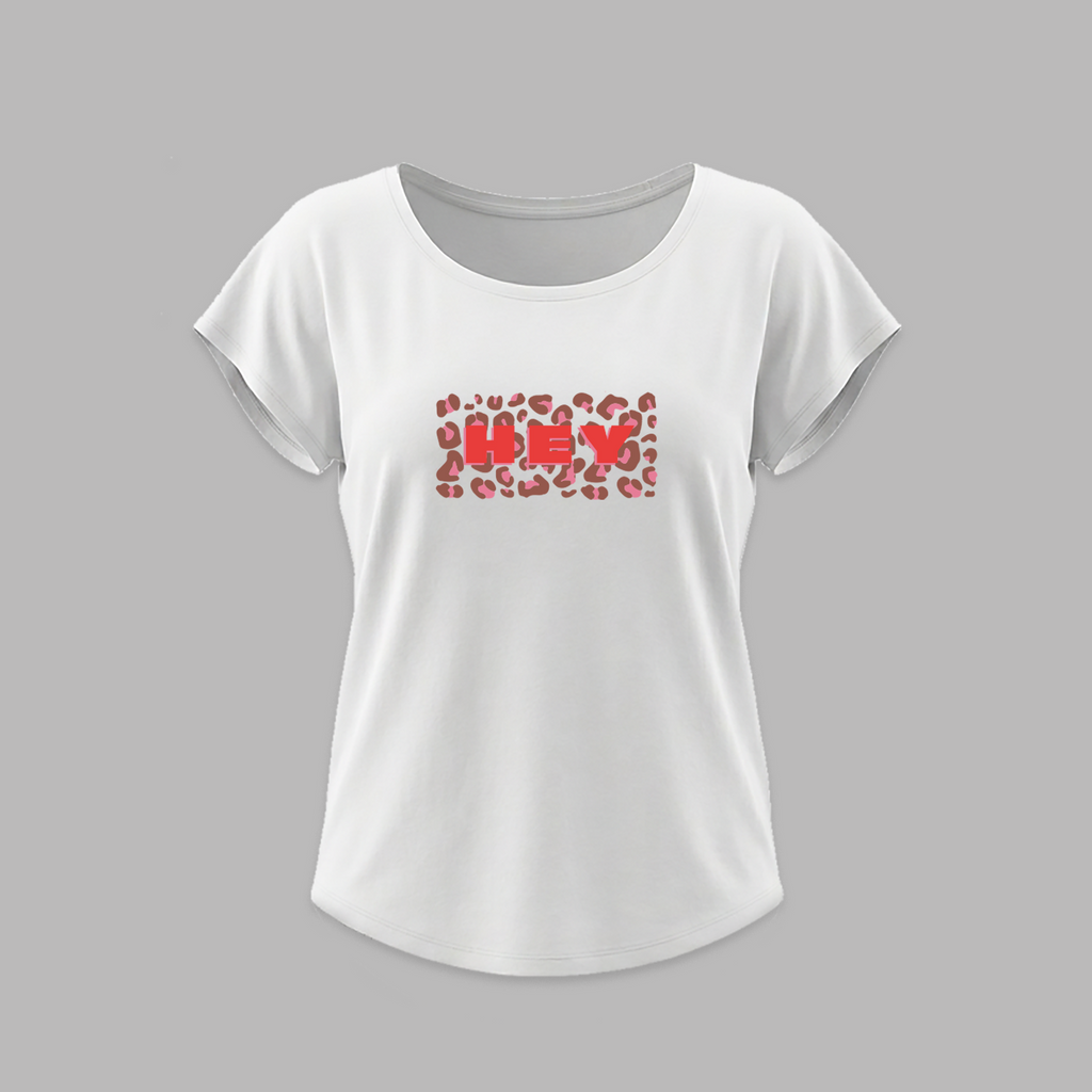T-SHIRT LÉOPARD HEY