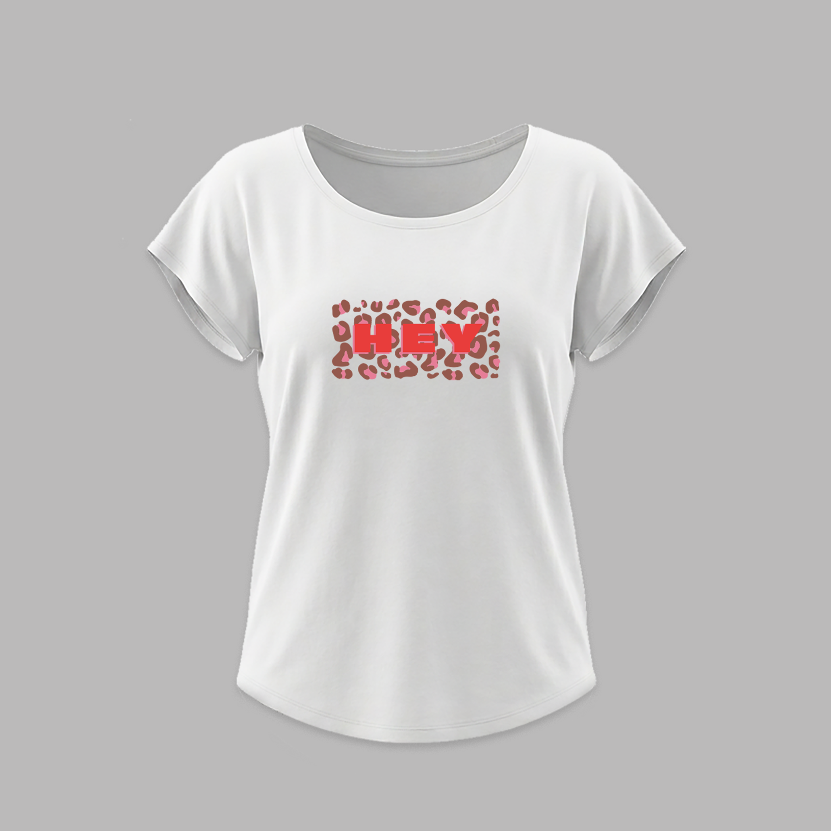 T-SHIRT LÉOPARD HEY