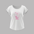 T-SHIRT ROSÉ PISCINE