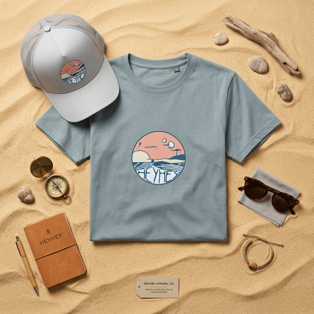 T-SHIRT TATOOINE BLEU