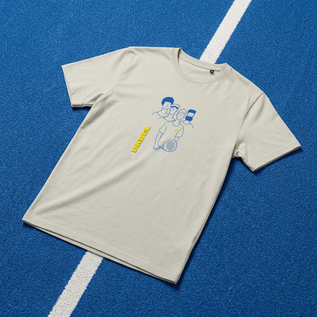 T-SHIRT TEAM PADEL CEMENT