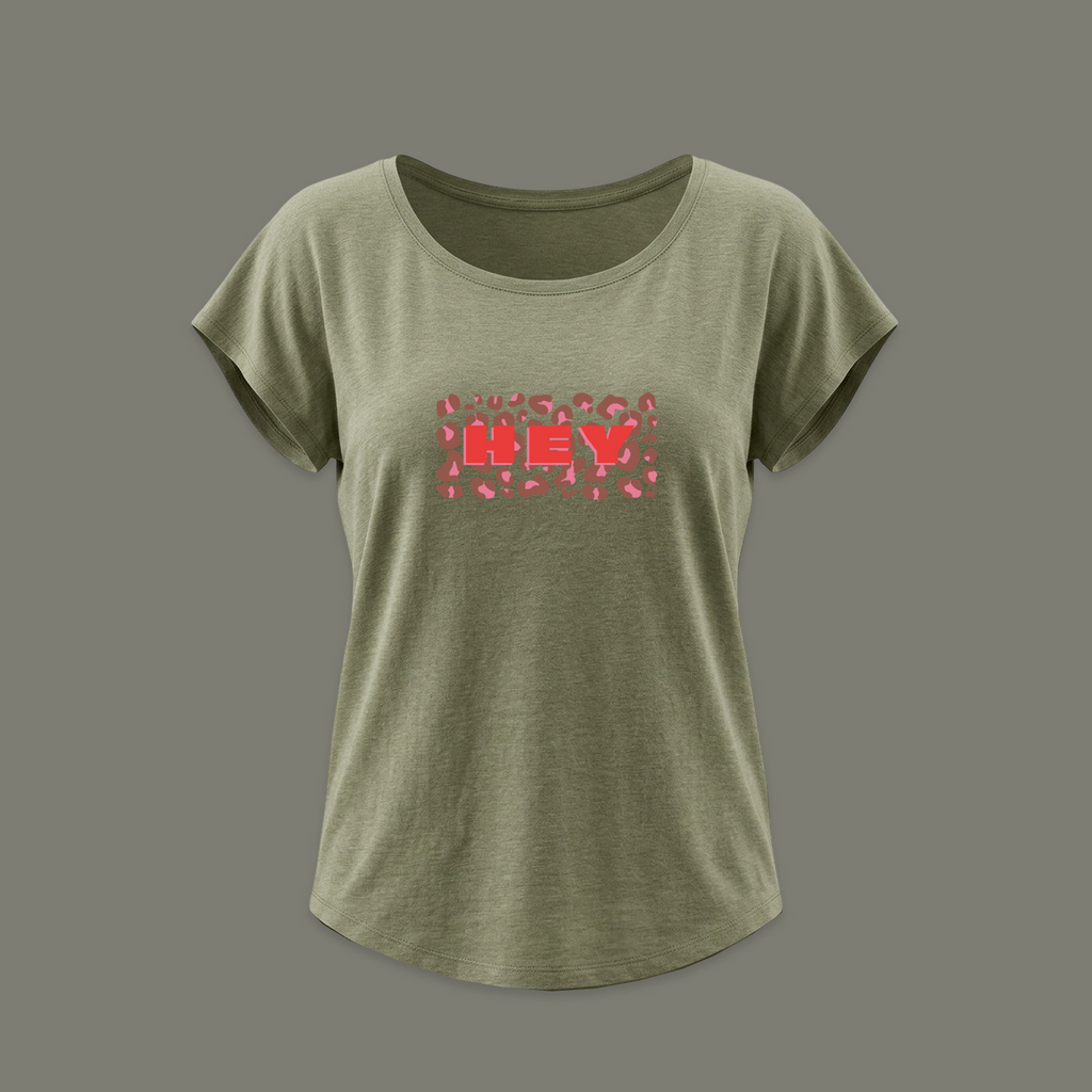 T-SHIRT LÉOPARD HEY