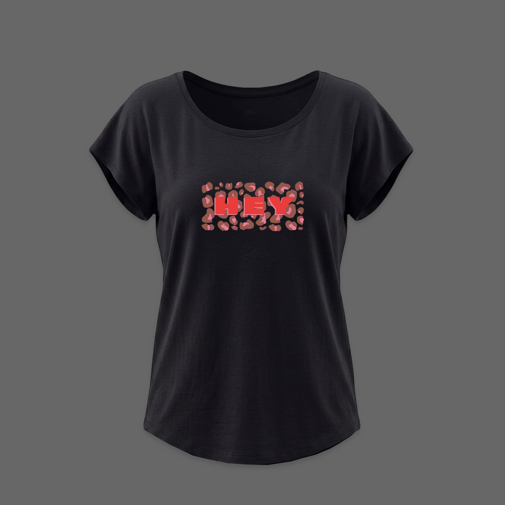T-SHIRT LÉOPARD HEY