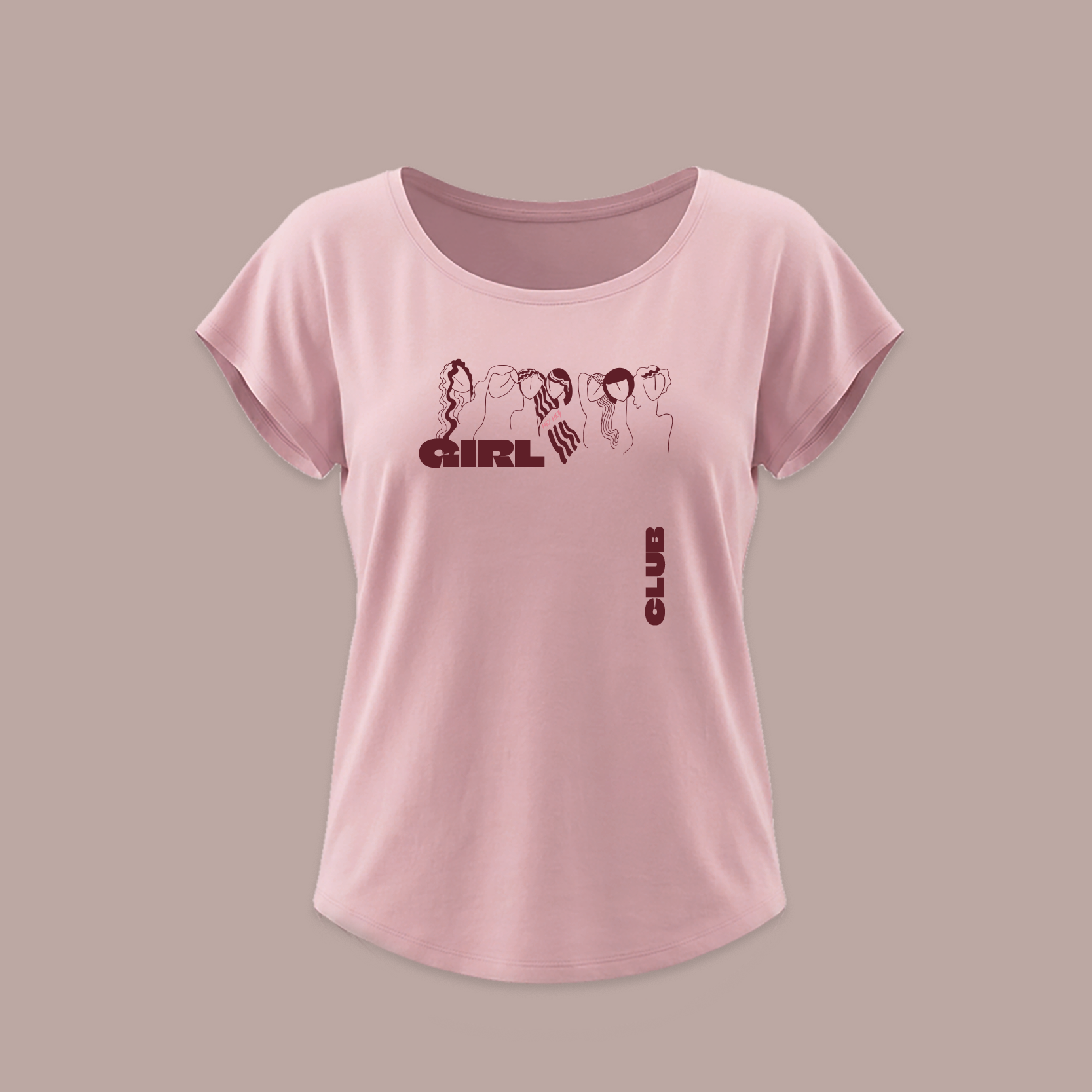 T-SHIRT GIRLS CLUB