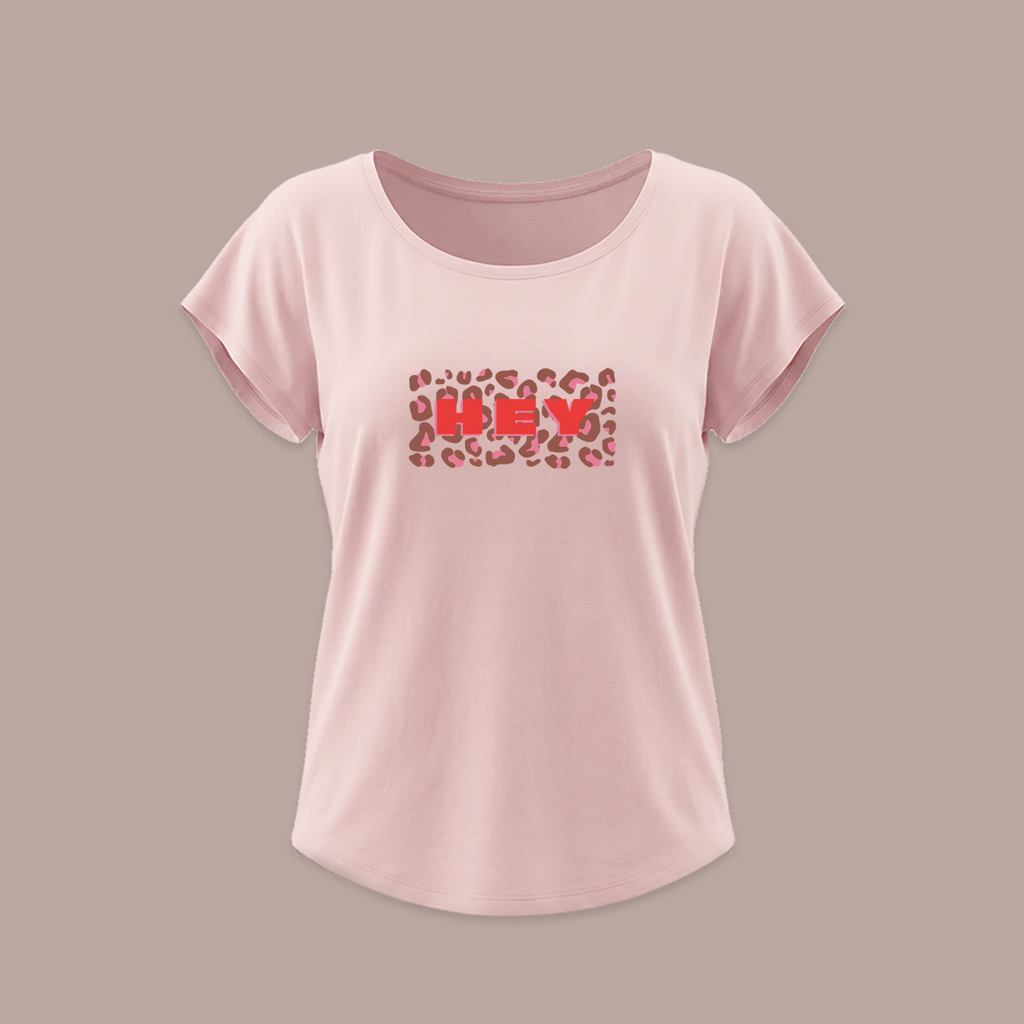 T-SHIRT LÉOPARD HEY