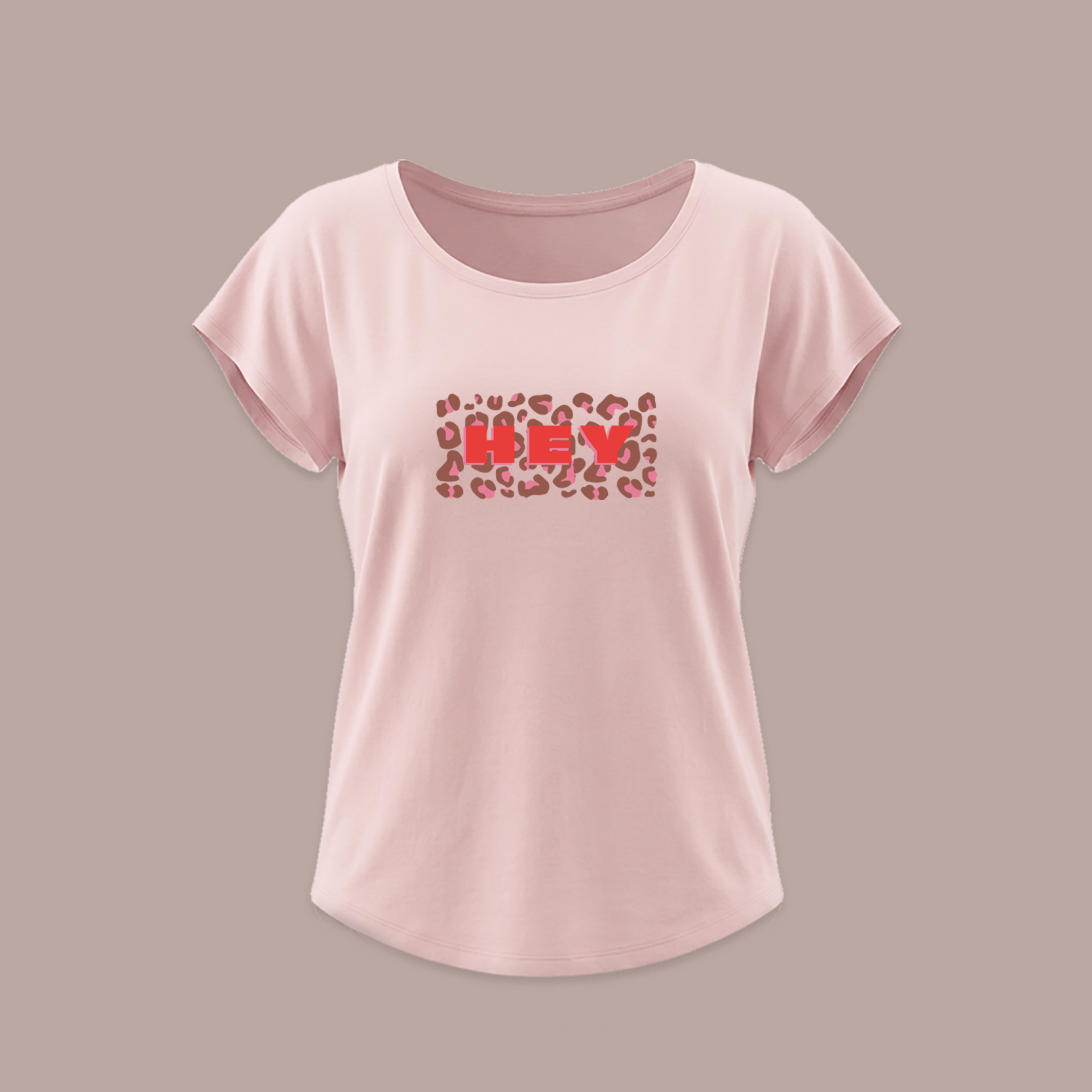 T-SHIRT LÉOPARD HEY