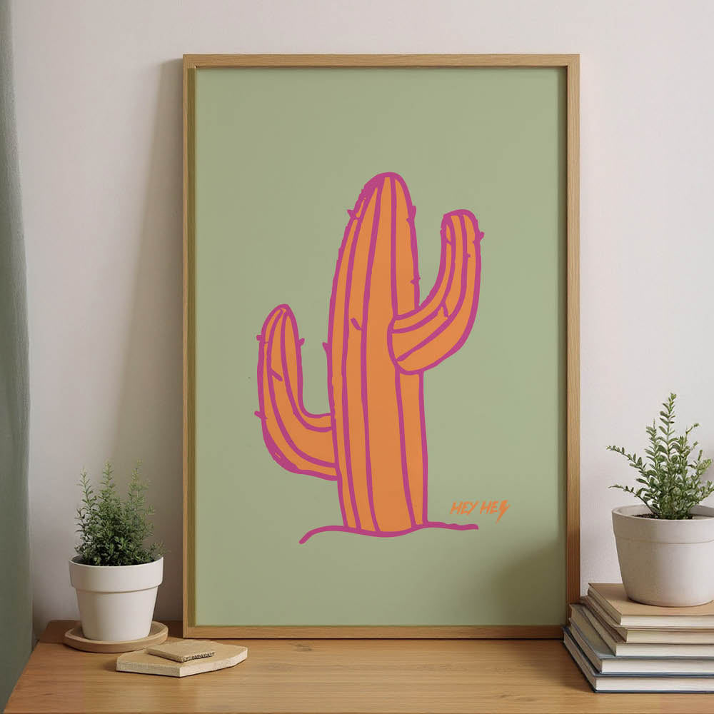 AFFICHE CACTUS
