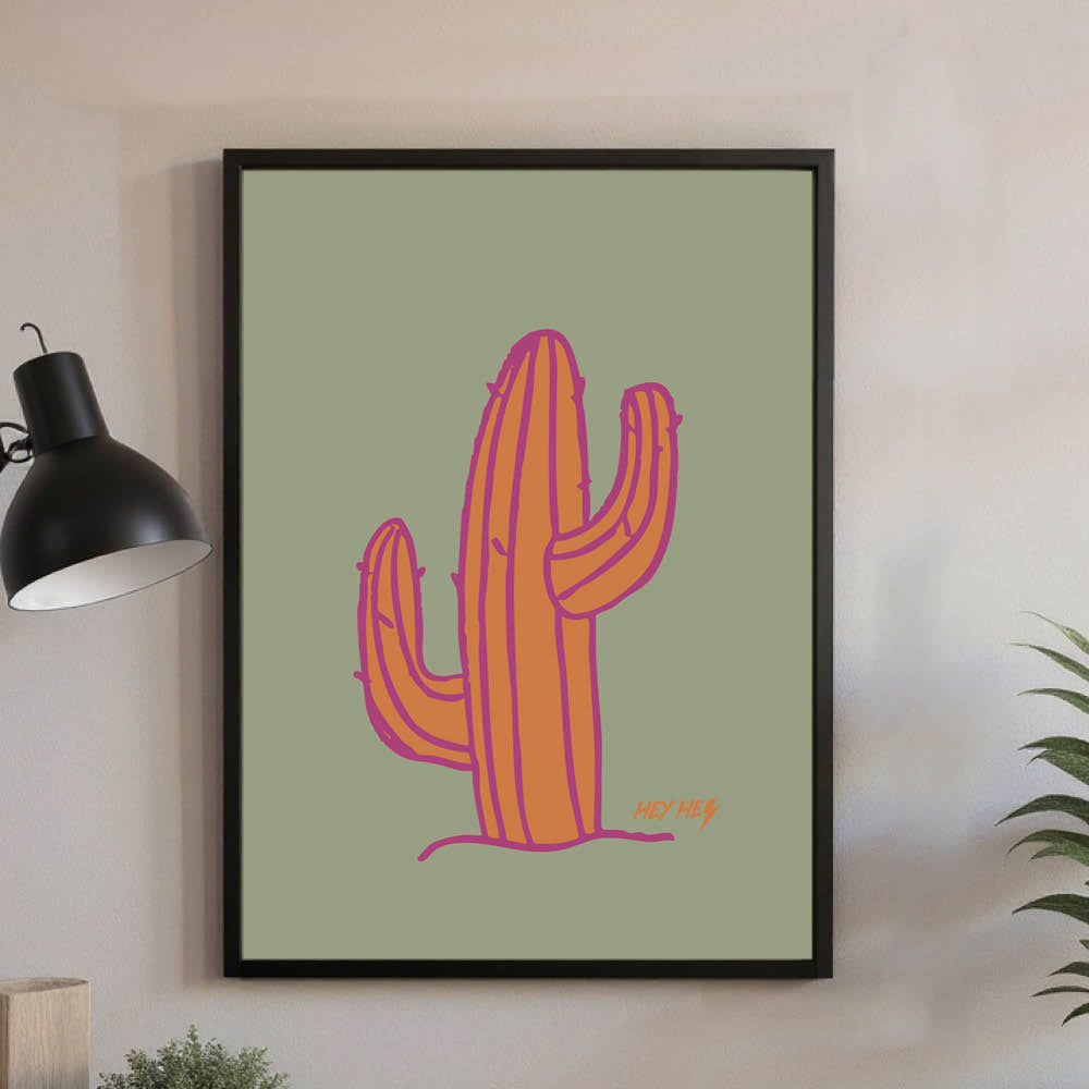 AFFICHE CACTUS