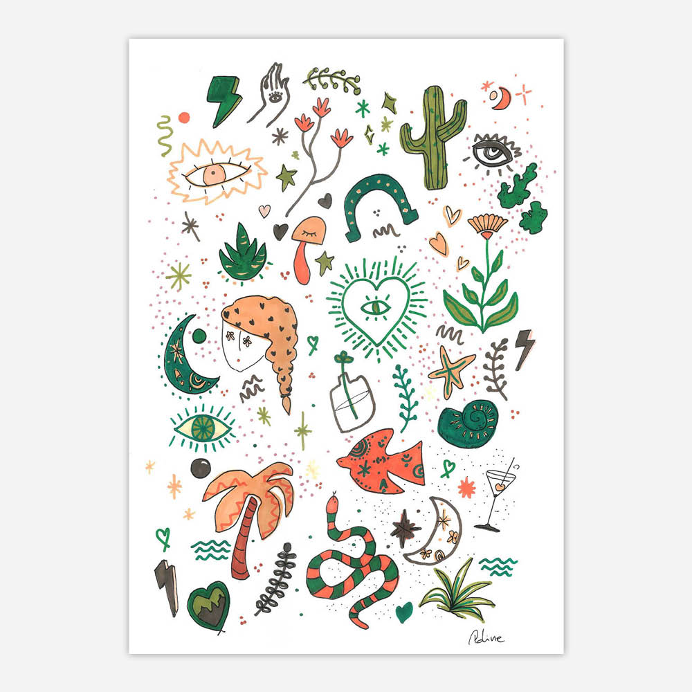 AFFICHE ORANGE SPIRIT