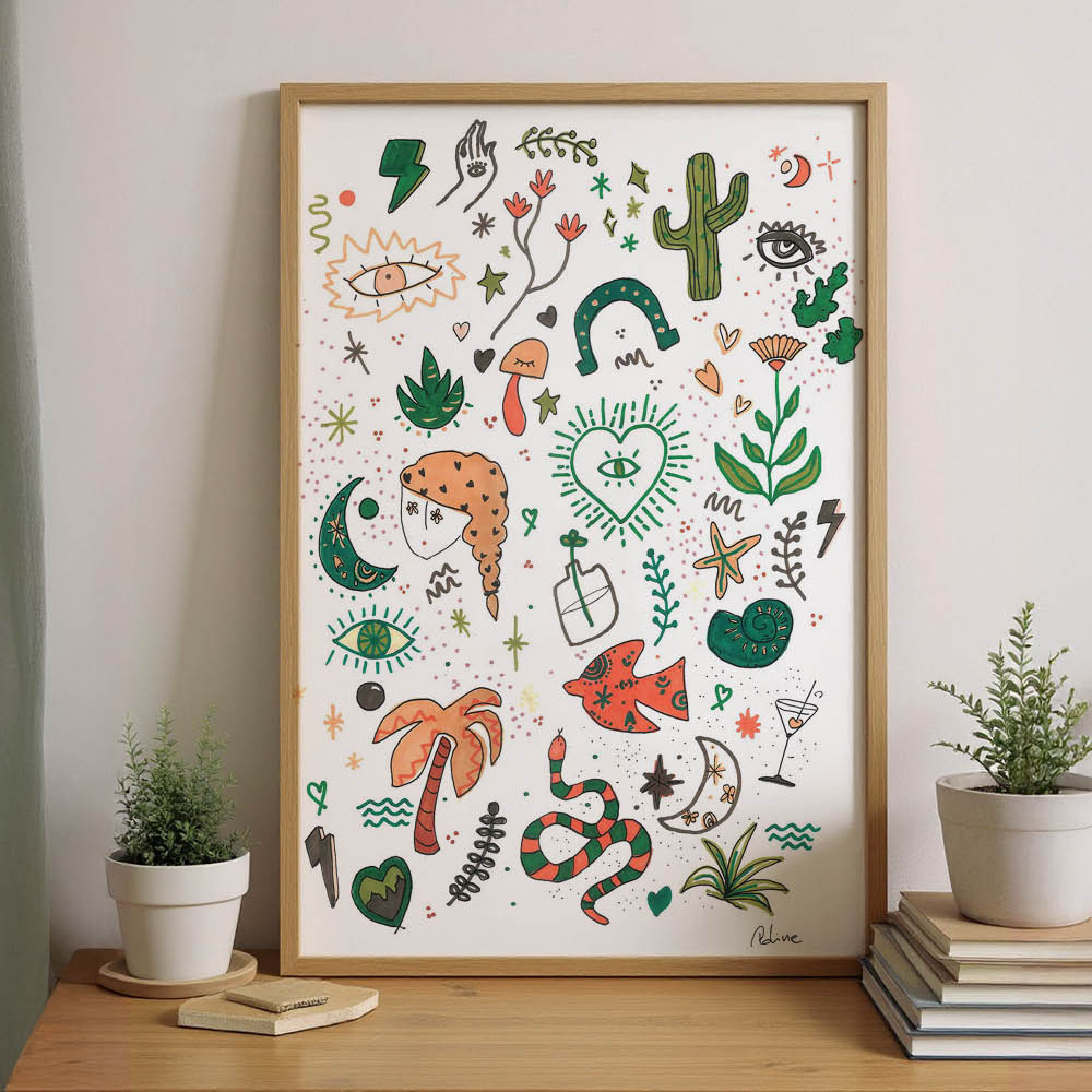 AFFICHE ORANGE SPIRIT