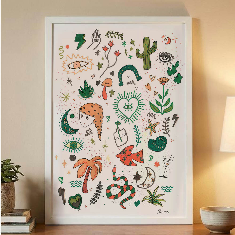 AFFICHE ORANGE SPIRIT