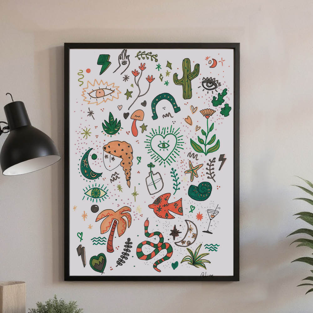 AFFICHE ORANGE SPIRIT