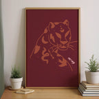 AFFICHE ICONIQUE LEOPARD