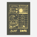 AFFICHE SURF ZONE