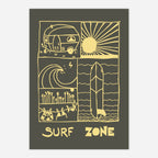 AFFICHE SURF ZONE