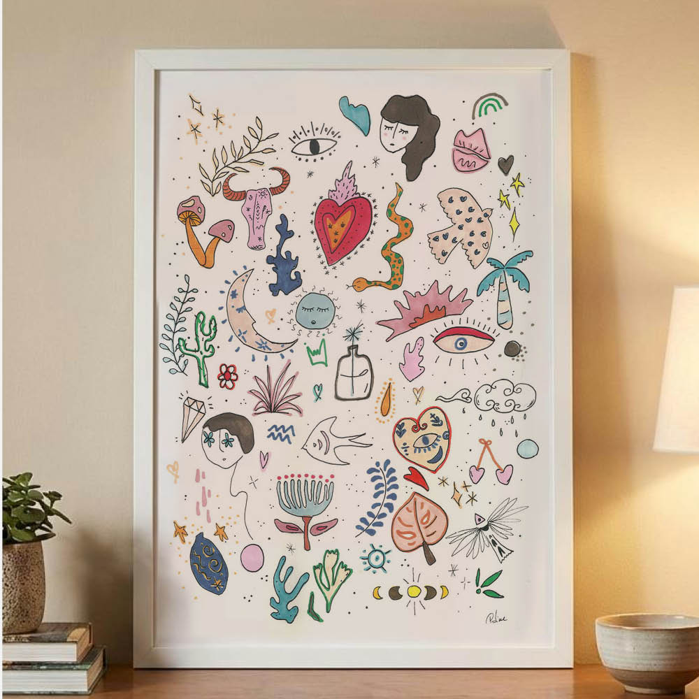 AFFICHE PURPLE SPIRIT