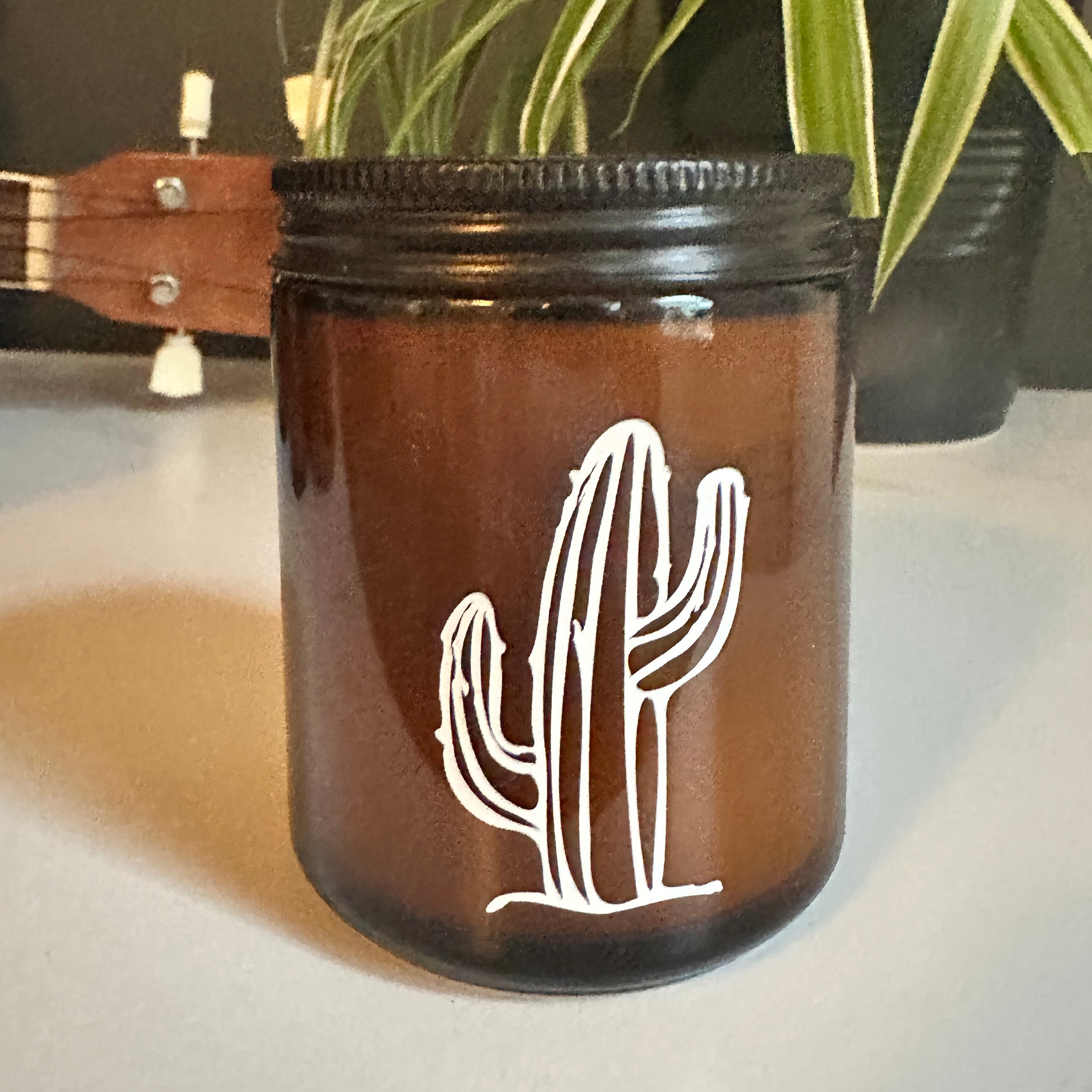 BOUGIE AMBRÉE CACTUS