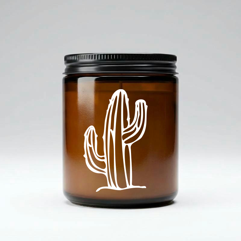 BOUGIE AMBRÉE CACTUS
