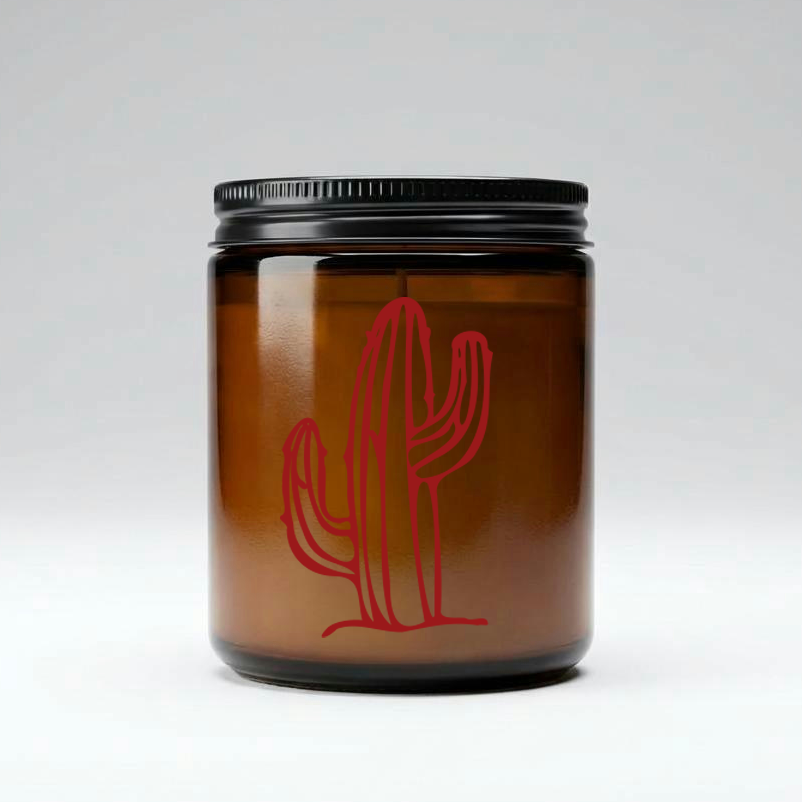 BOUGIE AMBRÉE CACTUS