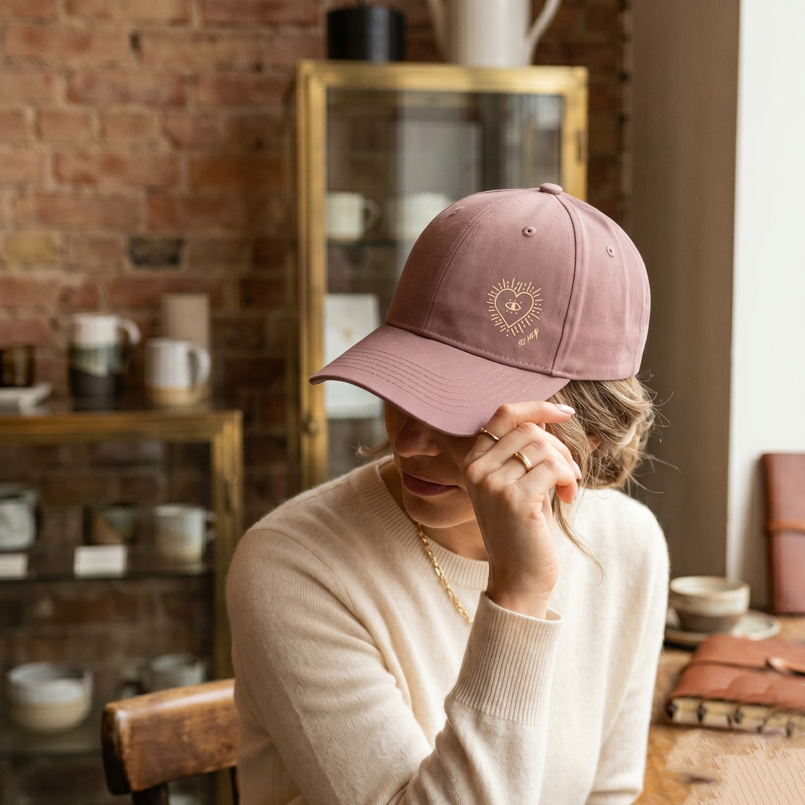 CASQUETTE COEUR
