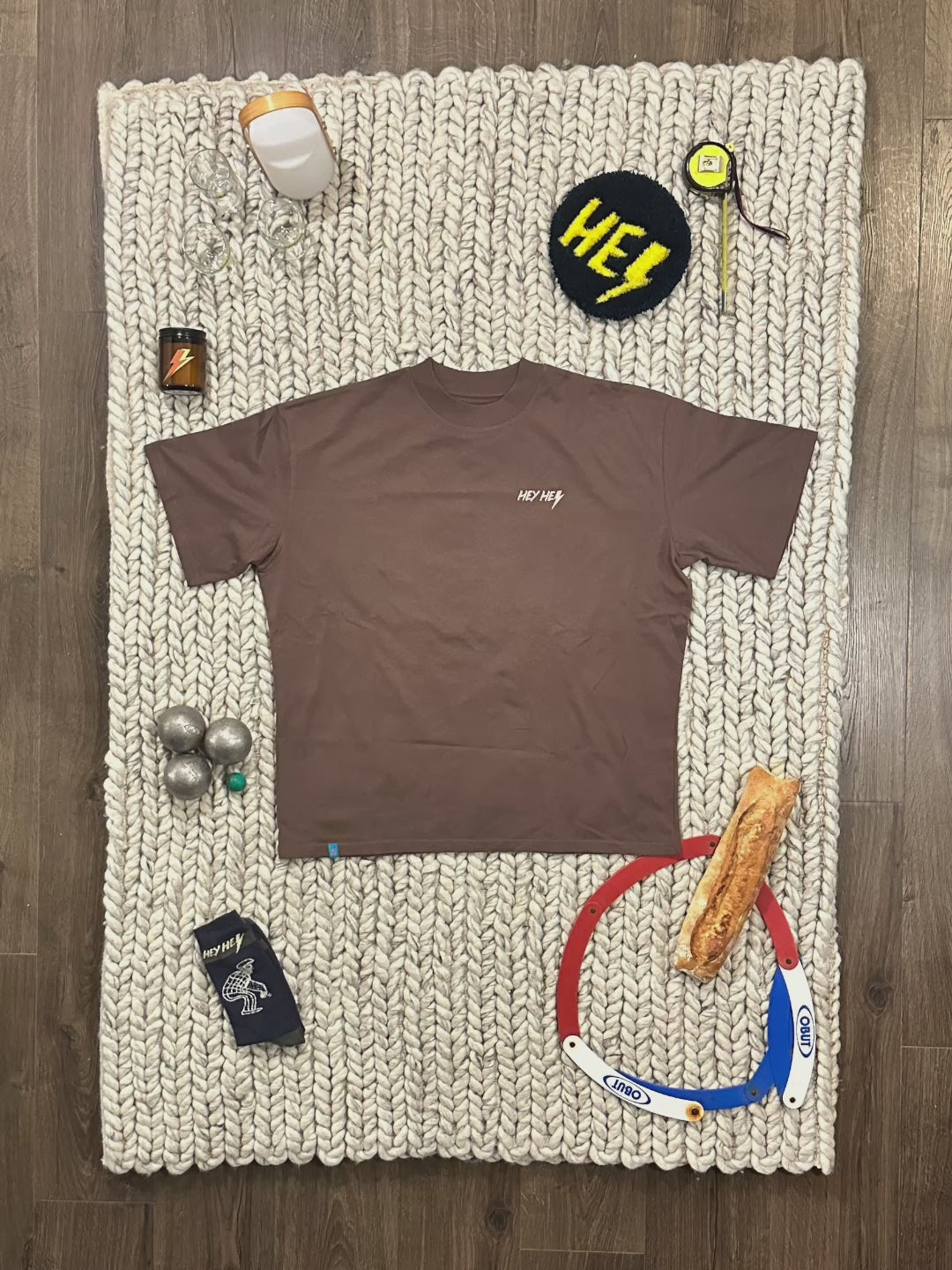 T-SHIRT PÉTANQUE LOVER oversize