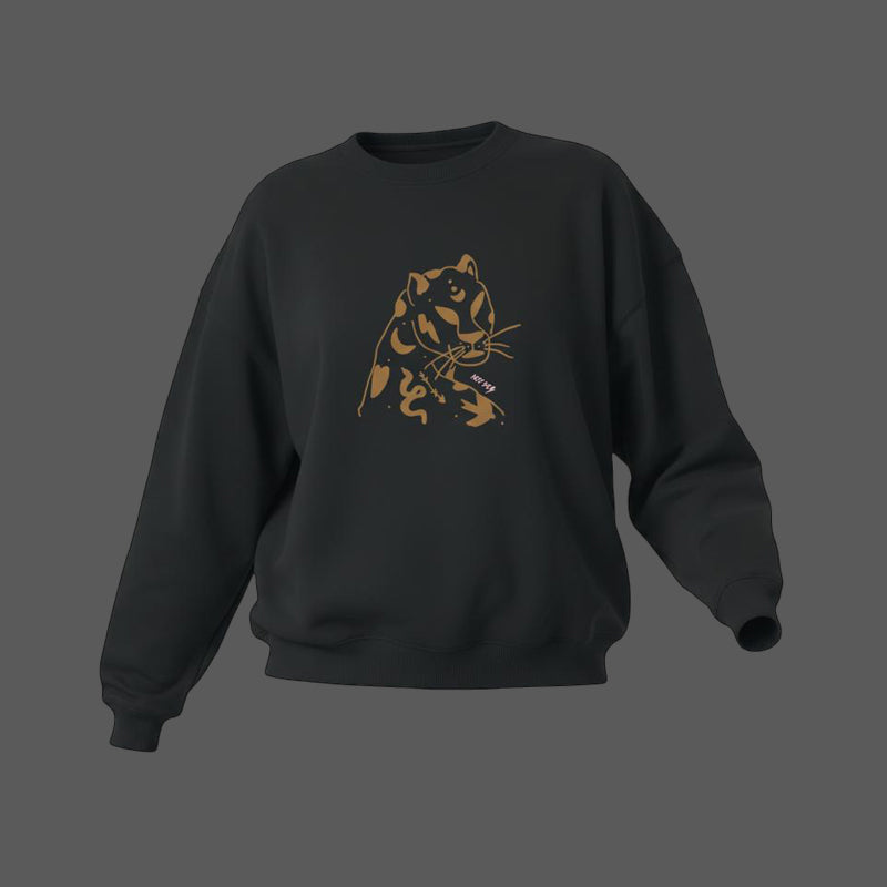 SWEAT LÉOPARD HEY HEY