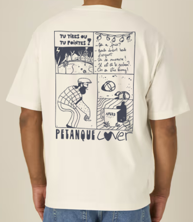 T-SHIRT PÉTANQUE LOVER
