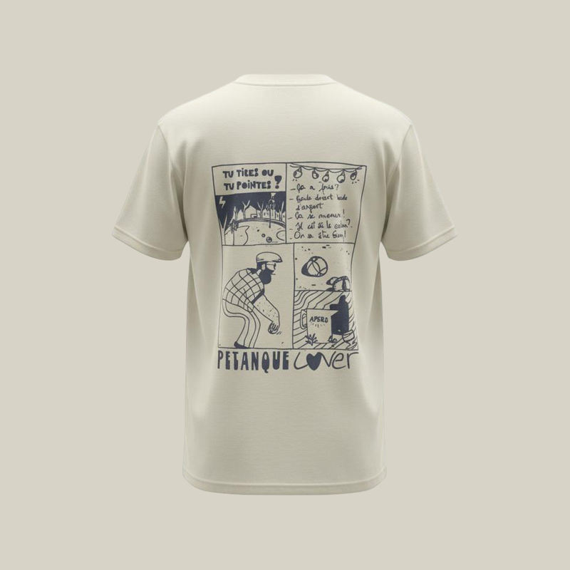 T-SHIRT PÉTANQUE LOVER
